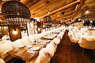 La Ferme Saint Amour Courchevel food