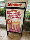 Dunkin' outside