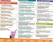 Red Mango menu