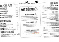 Cuisine D'ici Et Là menu