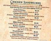 Scotto's Pizza menu