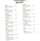 Jardin Panda menu