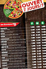 Baobab Kafé menu