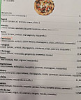 Napoli Pizza menu