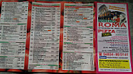 Pizzeria Roma menu