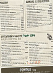 Thanh Long menu