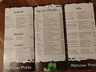 La Piazzetta menu