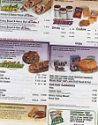 Subway Sandwiches Salads menu