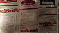 San Remo menu