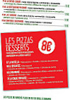 Les Pizzas Du Marché menu