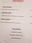 Fee Du Burger menu