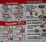 Bella Vida menu