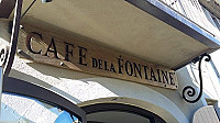 Cafe De La Fontaine menu