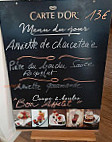 L’os A Moelle menu