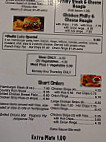 Badin Lake Family menu