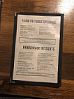 Lost Province Brewing Co. menu