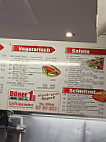 Döner One menu