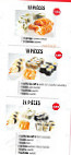 Lady Sushi menu