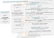 Plage Beau Rivage Nice menu