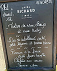 Café De La Place D'armes menu