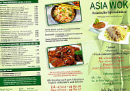 Asia Wok menu