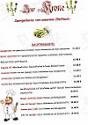 Gasthaus Zur Krone menu