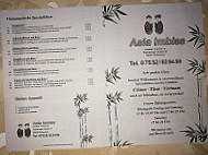 Asia Imbiss menu