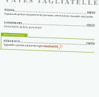 Le Petit Nogentais menu