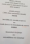 L Atelier Gourmand menu