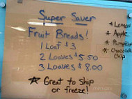 Elliegail's Bakery Deli menu