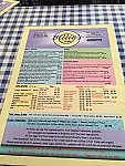 Billie's Cafe menu