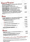 Wirt von Dred menu