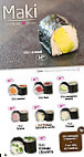 Sushi Makers menu