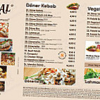 Central Döner Pizza menu