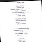 Bernain menu