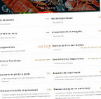 La Croisette menu