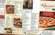 Dominic's Pizzeria menu