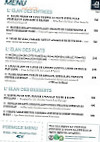 L'elan 9 menu