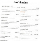 Le Resto Au Routier Sympa menu