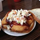 Ott's Tavern Millstadt Fish Stand food