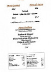 La Meuniere menu