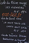 Les Sapins menu