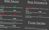 La Pizza De La Nonna menu