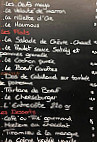 Au Bois Dore menu