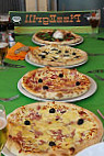 Pizzegrill food