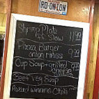 The Red Onion menu