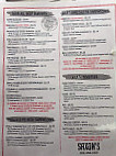 Saxon's Drive Inn menu