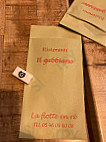 Il Gabbiano menu