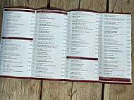 La Vittoria menu