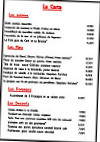 Le P'tit Bouchon menu